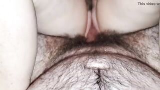 POV closeup of amateur exquisite wife's wet pussy getting fucked and touched at same time