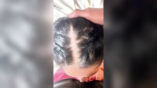 Sluty Saltena gargles with my dick and likes all the cum on her face and tits feat Eddie Queens Part 1