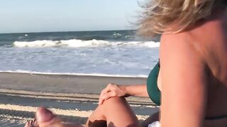 I was sunbathing when a stranger sexy MILF did this to me...